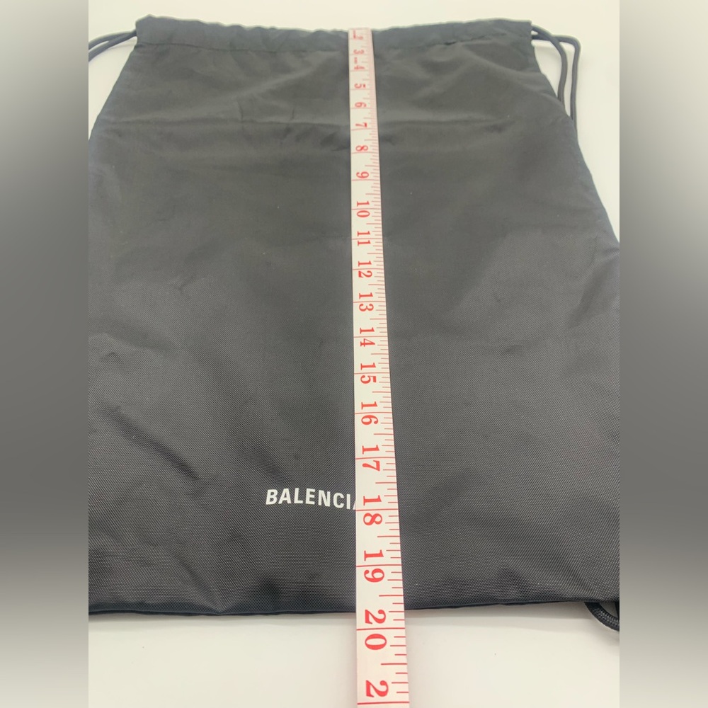 Balenciag Large Drawstring Cinch Bag Duster Backpack